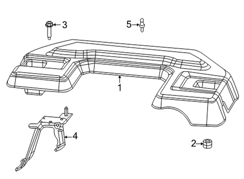 Engine Diagram for 5281577AB