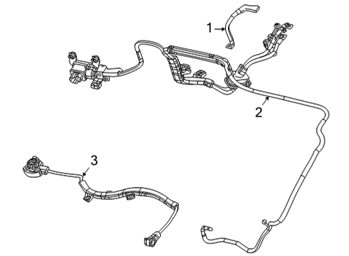 Cable-Battery Charger Diagram for 68333684AC