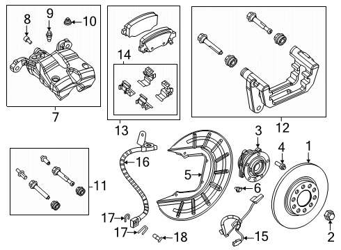 Brake Rotor Diagram for 68572551AB