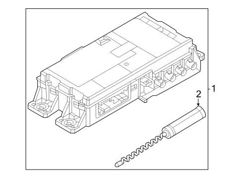 MODULE-GLOBAL TELEMATICS BOX Diagram for 68672255AA