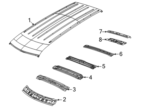 Rail-Roof Diagram for 7BJ40DX8AC