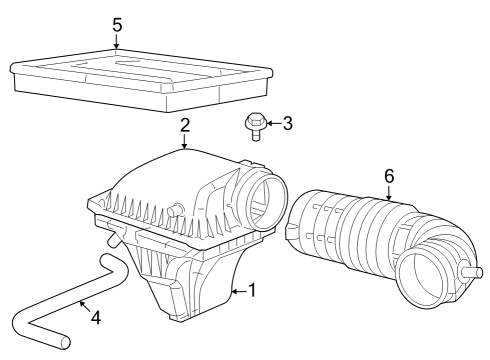 HOSE-MAKE UP AIR Diagram for 68530295AA