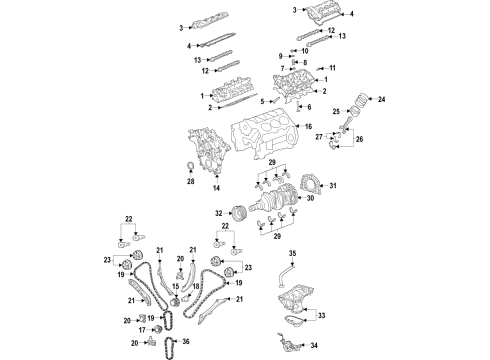 GEAR-OIL PUMP DRIVE Diagram for 68585405AA