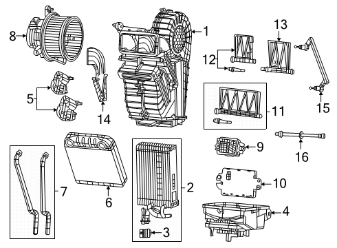 Heater Diagram for 68565832AA