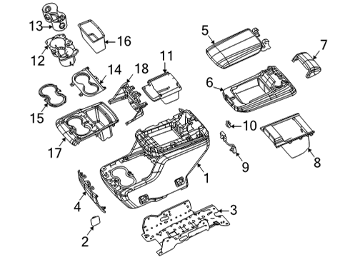COVER-HINGE Diagram for 68545956AB