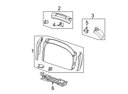 Floor Console Diagram for RT921J3AI
