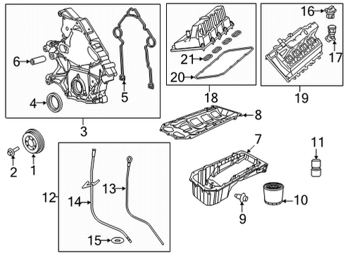 Engine Oil Level Indicator Diagram for 53010822AF