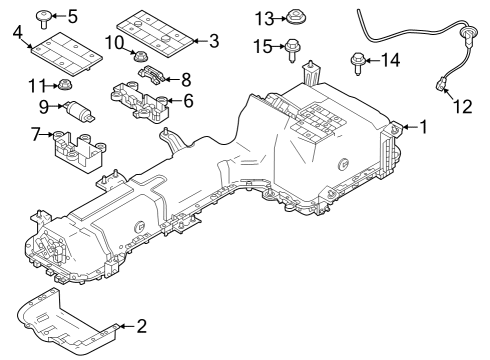 CABLE-BATTERY NEGATIVE Diagram for 68625385AA