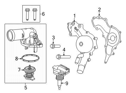 Sensor-Fluid Temperature Diagram for 68217702AD