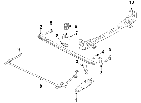 AXLE-REAR Diagram for 68293903AC