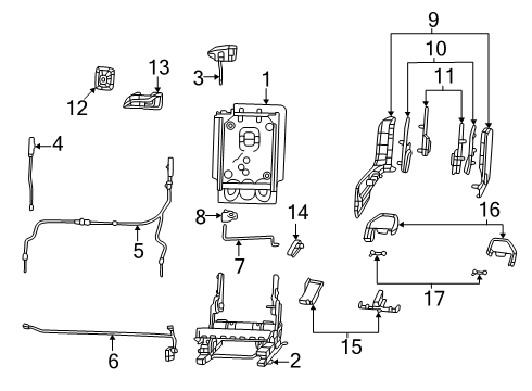 2025 Jeep Grand Cherokee L Second Row Seats Diagram 2