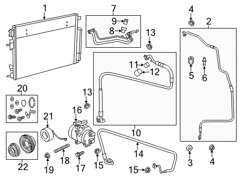 A/C Compressor Clutch Diagram for 68232390AC