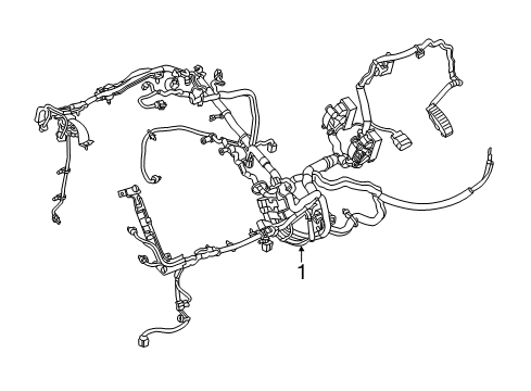 Engine Wiring Diagram for 68629355AA