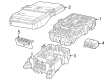 Diagram for 2025 Jeep Grand Cherokee Fuse Box - 68602409AA