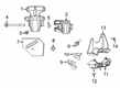 Diagram for Ram Transmission Mount - 68248756AC