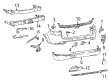 Diagram for 2025 Jeep Compass Bumper - 68579720AA