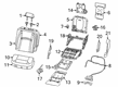 Diagram for 2024 Ram 1500 Seat Cushion - 68566289AA