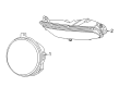 Diagram for Chrysler Fog Light - 68228884AF