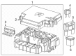 Diagram for Dodge Charger Daytona Fuse - 68501189AA