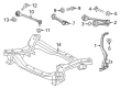 Diagram for 2021 Dodge Challenger Steering Knuckle - 68466629AA
