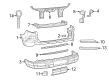 Diagram for 2025 Jeep Grand Cherokee Grille - 7ES12GXHAA