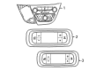 Diagram for 2025 Chrysler Pacifica A/C Switch - 6XY191X8AD