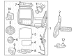 Diagram for 2024 Ram 3500 Car Mirror - 68509698AE