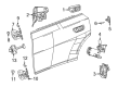 Diagram for Dodge Charger Daytona Door Check - 68589645AA