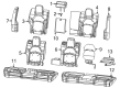 Diagram for Dodge Charger Daytona Seat Heater - 68573195AA