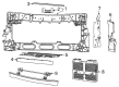 Diagram for 2025 Jeep Grand Wagoneer Air Deflector - 68425505AE