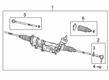 Diagram for Ram Rack And Pinion - 68585102AA