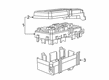 Diagram for 2024 Jeep Gladiator Fuse Box - 68575009AA