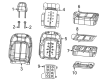 Diagram for 2025 Jeep Grand Cherokee Seat Cover - 7RV11TX7AA