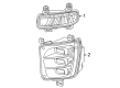 Diagram for 2025 Ram 3500 Fog Light - 68669566AA