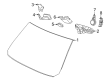 Diagram for 2025 Chrysler Pacifica Windshield - 68579883AA