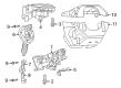 Diagram for 2025 Ram 3500 Steering Column Cover - 7LG41ZDMAA