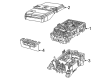 Diagram for 2025 Jeep Grand Wagoneer Fuse Box - 68678788AB