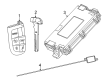 Diagram for Ram ProMaster EV Antenna - 68580215AB