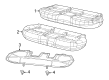 Diagram for 2025 Dodge Hornet Seat Cushion - 68612780AA