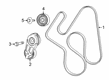 Diagram for Ram Belt Tensioner - 5086958AB