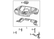 Diagram for 2025 Jeep Grand Cherokee Engine Cover - 68414087AA