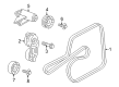 Diagram for 2024 Dodge Durango Drive Belt - 68495977AA