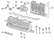 Diagram for 2022 Ram 1500 Grille - 68404924AE