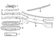 Diagram for 2025 Jeep Grand Cherokee Emblem - 68524490AA