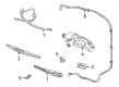 Diagram for Jeep Wagoneer Wiper Arm - 68505538AC