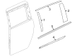 Diagram for 2025 Chrysler Pacifica Door Moldings - 68448737AA