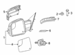 Diagram for Ram 1500 Car Mirror - 6YJ61KXJAB