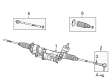 Diagram for 2024 Ram 1500 Classic Steering Gear Box - 68536637AB