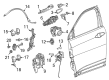 Diagram for Dodge Hornet Door Check - 68607077AA