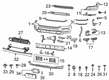 Diagram for Ram 1500 Air Deflector - 68274406AH